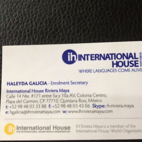 Photo taken at International House Riviera Maya by Alma R. O. on 1/10/2012