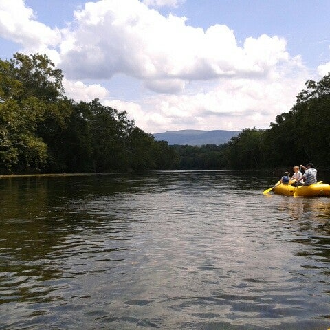 Photo taken at Shenandoah River Outfitters by Colleen A. on 8/14/2012