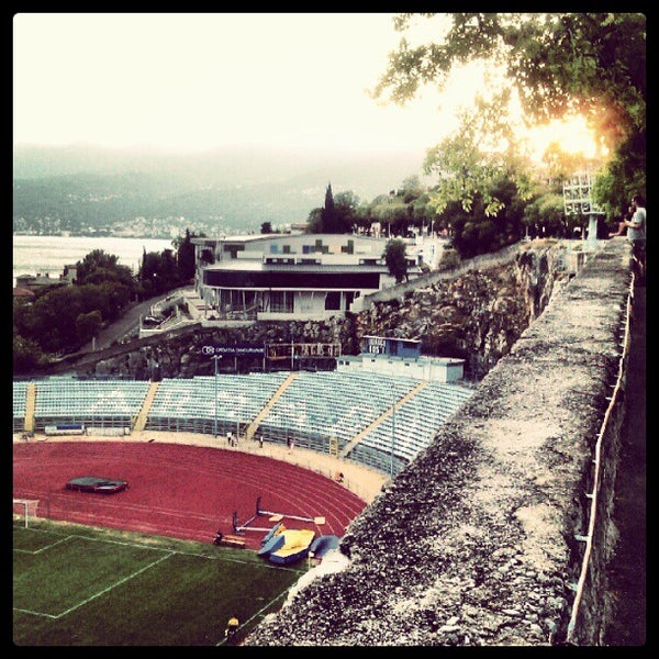 Снимок сделан в NK Rijeka - Stadion Kantrida пользователем Josko J. 7/23/2012