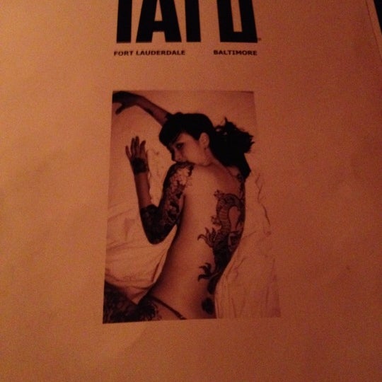 8/13/2012 tarihinde Christian L.ziyaretçi tarafından Tatu Asian Restaurant &amp; Lounge'de çekilen fotoğraf