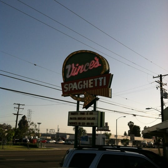 Photo taken at Vince&#39;s Spaghetti by Jason R. on 5/28/2012