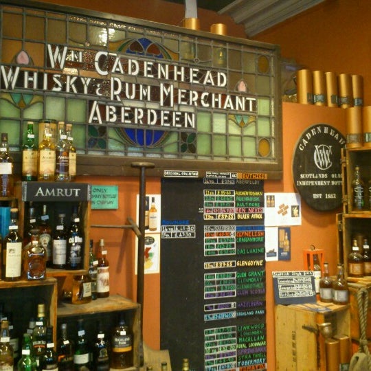 Photo taken at Cadenhead&#39;s Whisky Shop by Hendrik O. on 7/17/2012