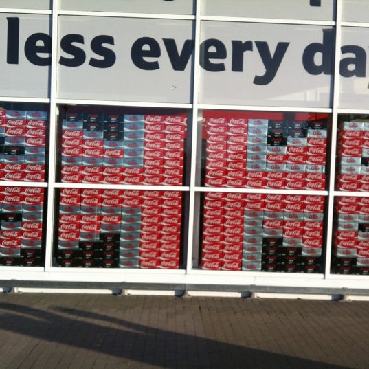 Tesco Extra Newbury'da Süpermarket