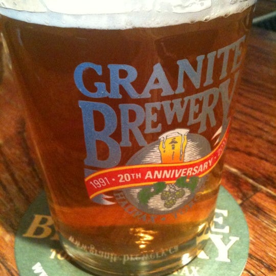 Photo taken at Granite Brewery by Paul H. on 4/14/2012