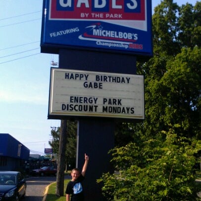 Photo taken at The Original Gabe&#39;s By The Park by Chad D. on 6/29/2012