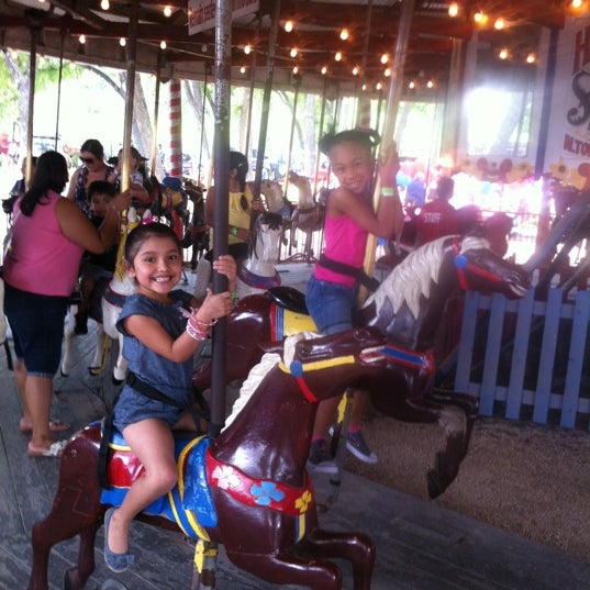 Photo taken at Kiddie Park by S W. on 4/29/2012