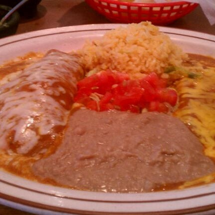 Photo taken at Teotihuacan Mexican Cafe by Stan K. on 5/2/2012