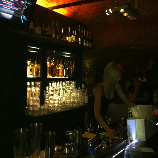 Photo taken at ALIBI. cocktail and music bar by Roman R. on 5/17/2012
