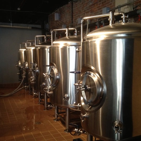 Photo taken at Water Street Brewing Co. by Tim M. on 3/28/2012