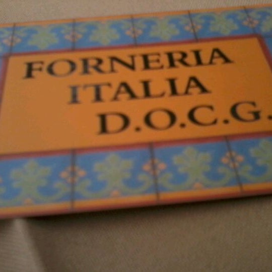 Photo taken at Forneria Italia D.O.C.G. by Jeferson G. on 2/12/2012