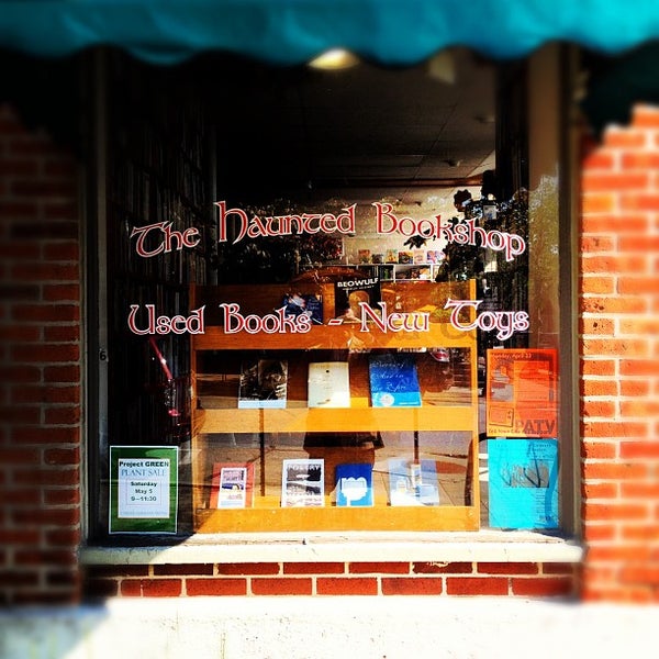 Photo taken at Haunted Bookshop by Nick W. on 4/22/2012