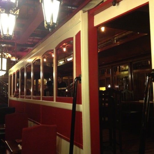 Photo taken at The Old Spaghetti Factory by Chiranjit D. on 7/7/2012