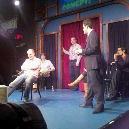 Photo taken at Go Comedy Improv Theater by Dawn N. on 12/31/2011