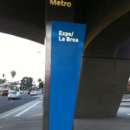 Metro Rail Expo/La Brea Station (E) Light Rail Station in Los Angeles