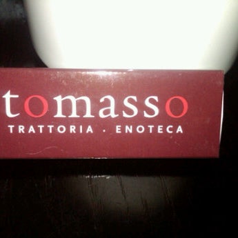 Photo taken at Tomasso Trattoria &amp; Enoteca by Marc S. on 9/4/2011
