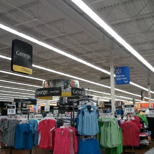 Walmart Big Box Store in Burlington