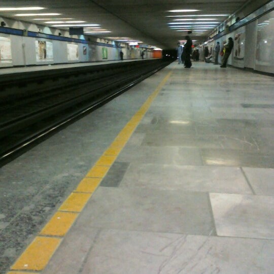 Photo taken at Metro San Cosme by Manuel N. on 8/15/2012