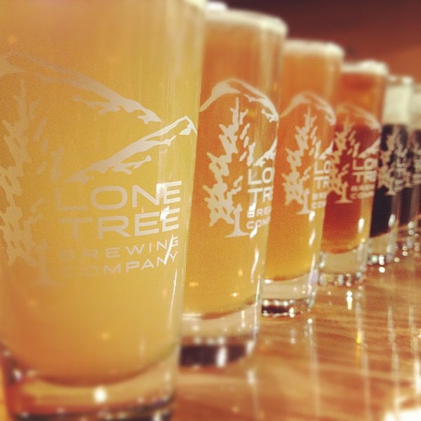 Photo taken at Lone Tree Brewery Co. by Sean B. on 1/31/2012