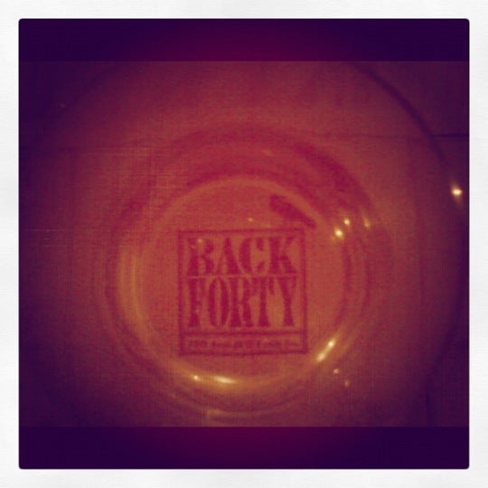 Photo taken at Back Forty by Tiffany S. on 4/29/2012