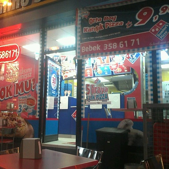 Domino�s Pizza Bebek�te Pizzacı