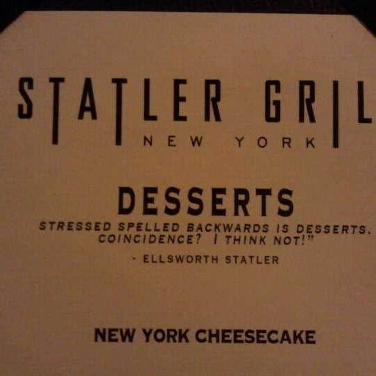 Photo taken at Statler Grill by Yari A. on 9/20/2011