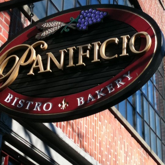 Photo taken at Panificio Bistro &amp; Bakery by a i. on 4/10/2011