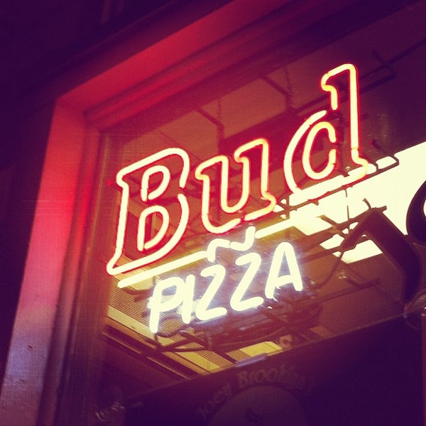 Photo taken at Joey Brooklyn&#39;s Famous Pizza by Rachel S. on 5/28/2012