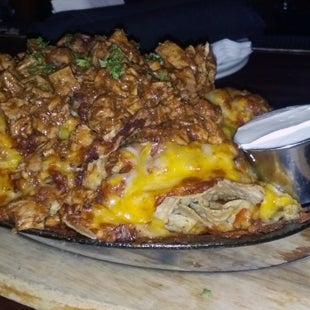 The barbeque chicken and applewood smoked bacon nachos will put you in a meat coma that you may never recover from