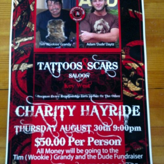 Tattoos and Scars Saloon in Key West  Restaurant reviews
