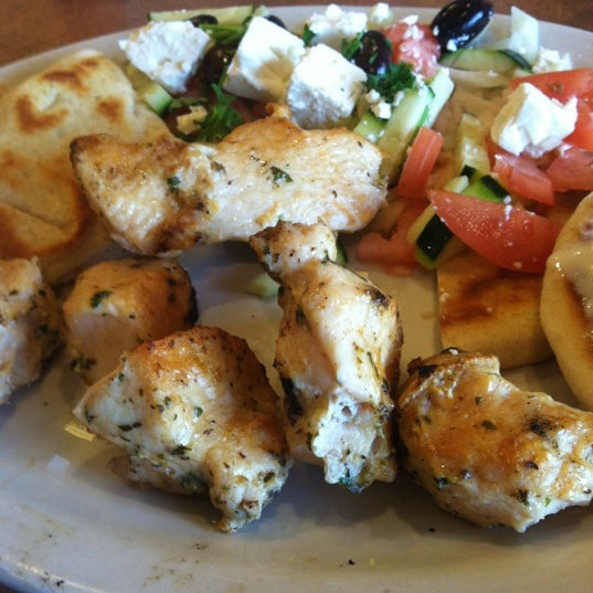 Chicken Souvlaki is fantastic every time!