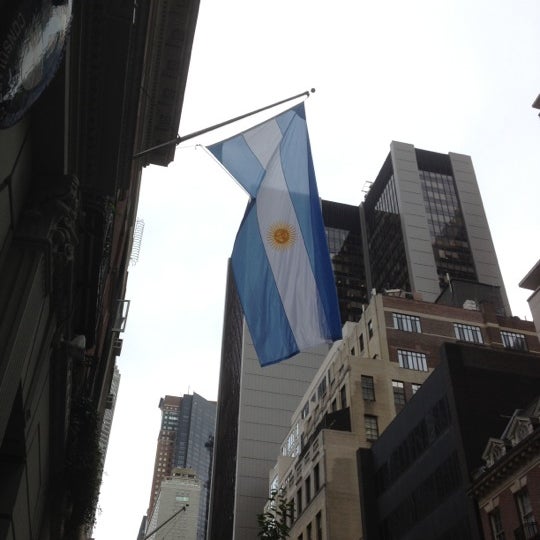Photo taken at Consulate General Of Argentina by Kate N. on 6/12/2012