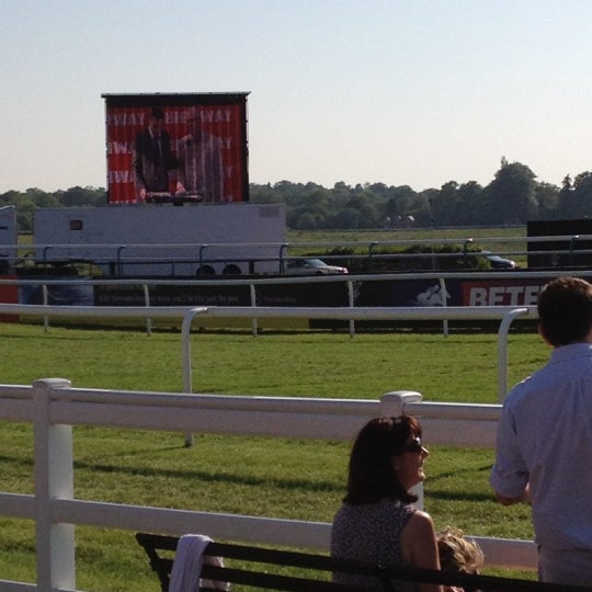 Photo taken at Lingfield Park Racecourse by Simon C. on 5/26/2012