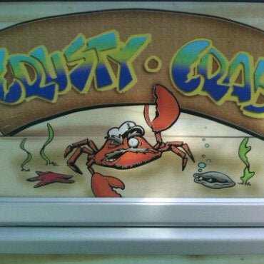 Photo taken at Crusty Crab Fish Market and Restaurant by Miguel Z. on 3/16/2011