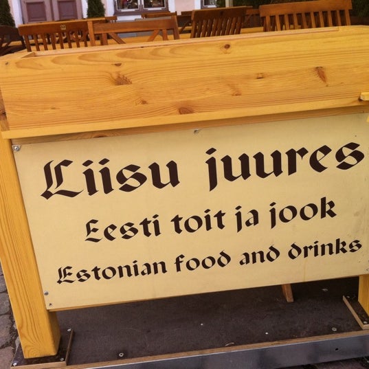 Friendly service and good estonian kitchen.