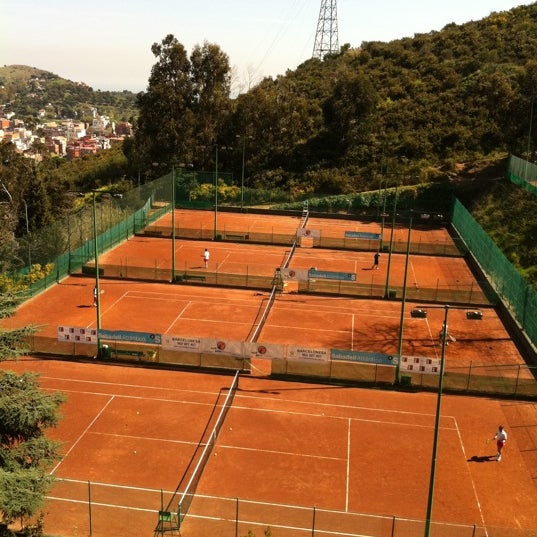 Photo taken at Vall Parc Tennis by Alba R. on 3/31/2011