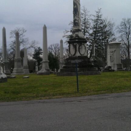 Photo taken at Mount Olivet Funeral Home &amp; Cemetery by Jenny Jem G. on 3/4/2012