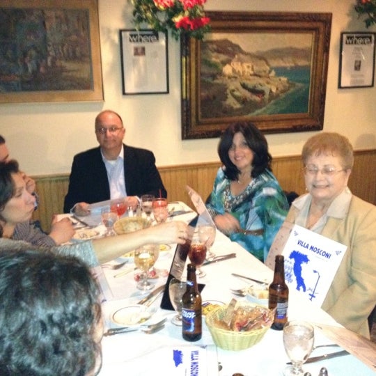 Photo taken at Villa Mosconi Restaurant by ray m. on 2/26/2012