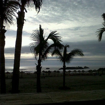 Photo taken at Playa El Barrancadero by Lorenzo L. on 1/20/2012