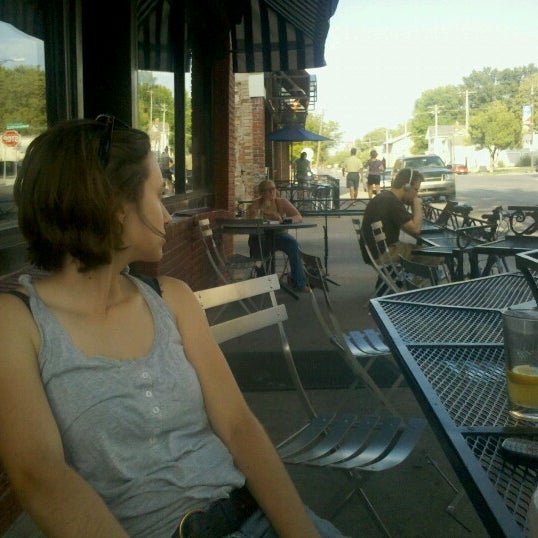 Photo taken at The Bourgeois Pig by Carol E. on 7/28/2012