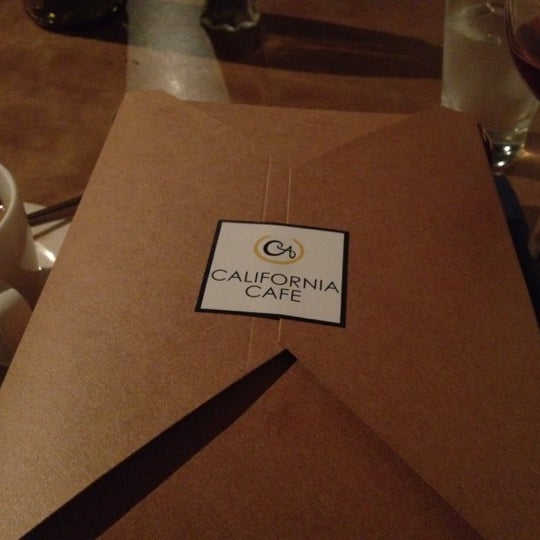 Кафе калифорния нижний новгород