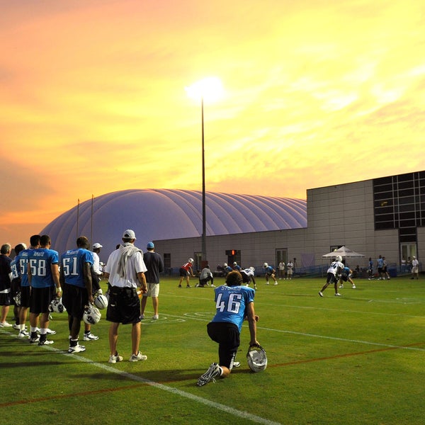 This is where the Titans hold training camp, which is the only time of year fans have access to watch the team conduct practices. Training camp typically runs for 3-4 weeks from late July to August.