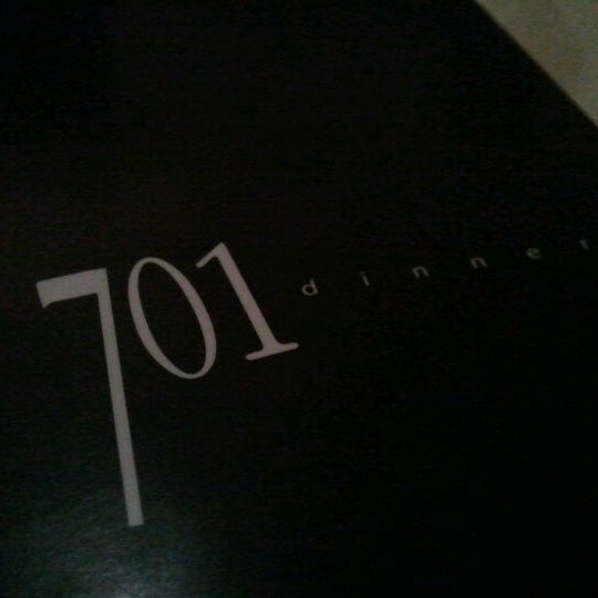 Photo taken at 701 Restaurant by Brett S. on 2/16/2012