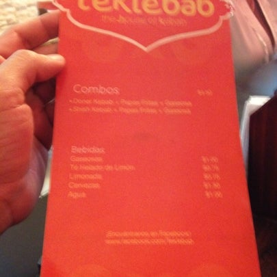 8/9/2012にAnime X.がTeklebab / The House of Kebabで撮った写真