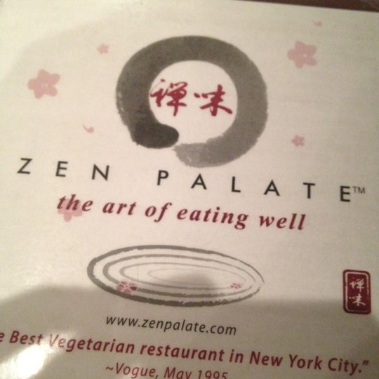 Photo taken at Zen Palate by Fiona D. on 4/2/2012