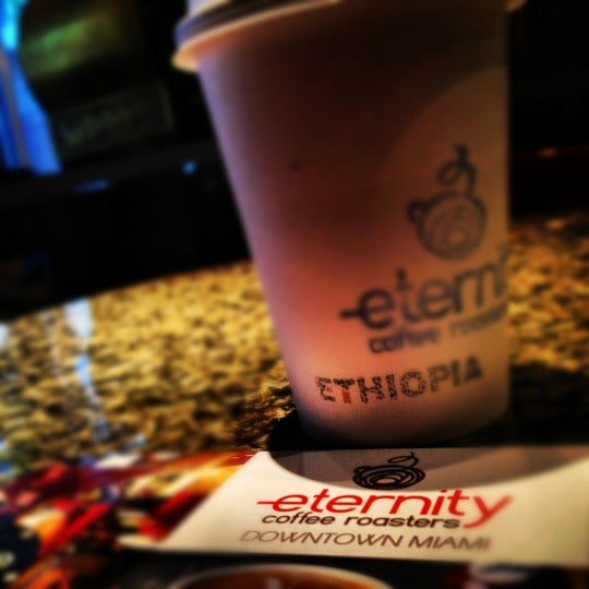 Photo taken at Eternity Coffee Roasters by Alejandro A. on 2/15/2012