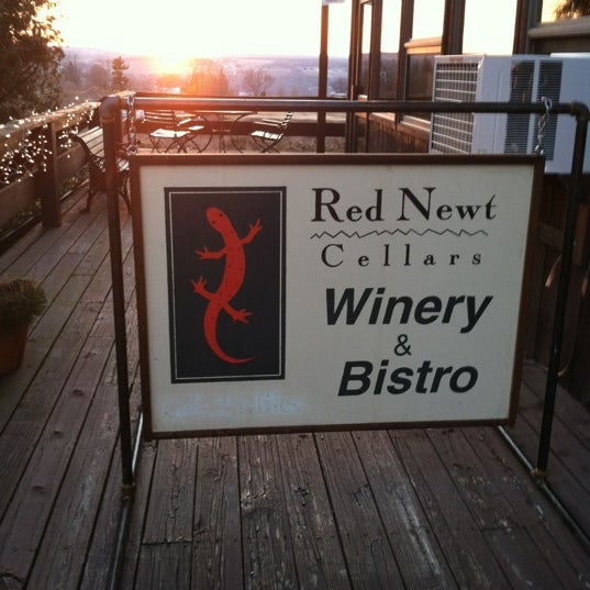 Photo taken at Red Newt Bistro by Emma S. on 3/11/2012