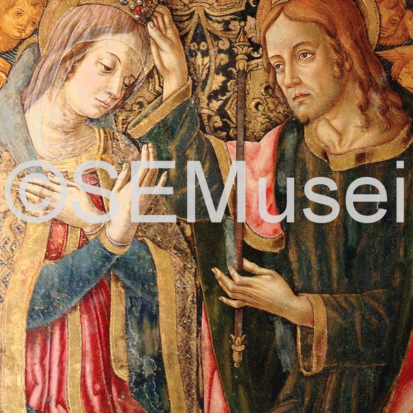 una tra le tante "meraviglie pittoriche" conservate presso la Pinacoteca Civica "Vittore Crivelli"...