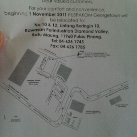 Puspakom Georgetown Now Closed Government Building In Jelutong