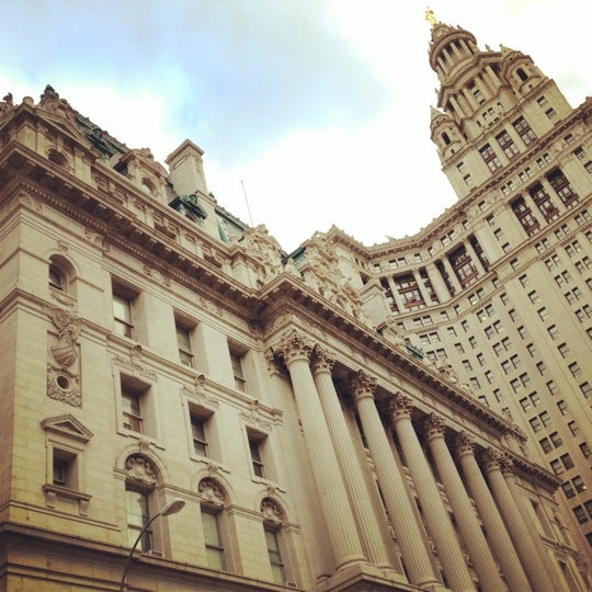 1/12/2012 tarihinde Greg P.ziyaretçi tarafından Manhattan Municipal Building'de çekilen fotoğraf