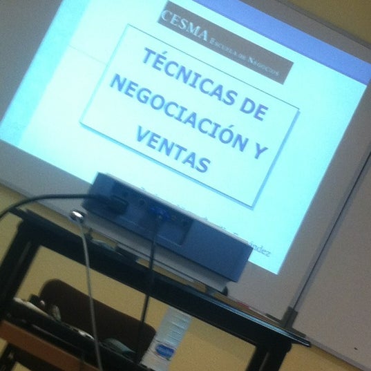 Foto tomada en CESMA Business School  por Carlos Ignacio R. el 5/8/2012